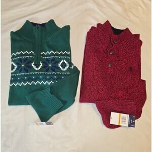 Bundle Boys Izod Sweaters Large NWT